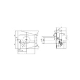 B1B4A Radial, Short, Coolant B1B4A-302040 - Makotools Industrial Supply Tools for Metal Cutting